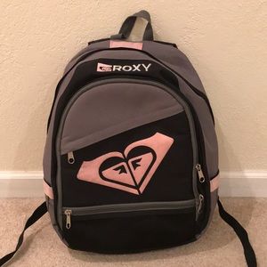 Roxy backpack with lunch box